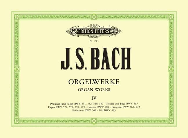 Orgelwerke 4 Preludes Fugas
