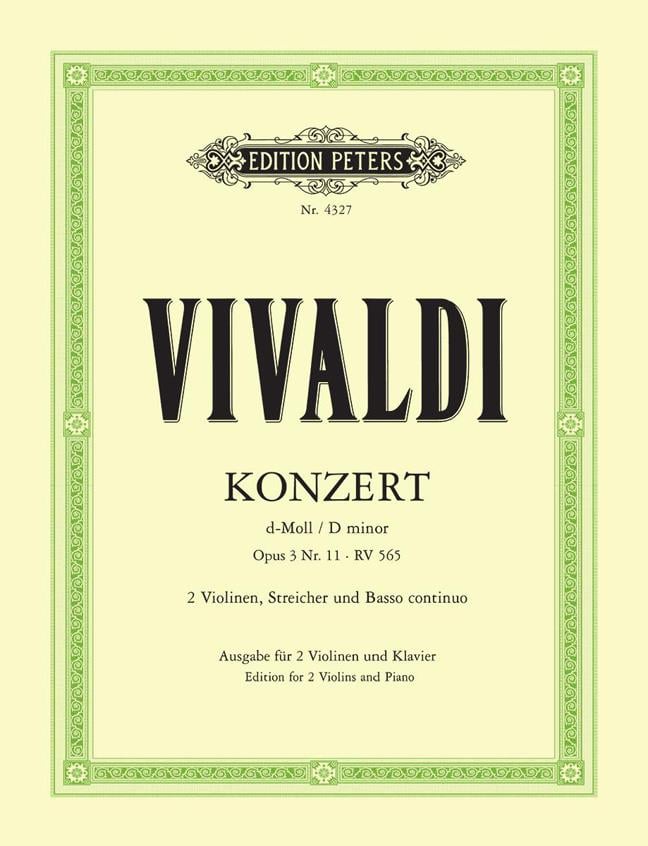 Concert 11 d-minor Opus 3 RV565
