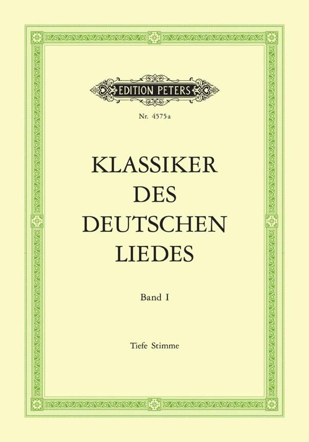 Classics of the German Lied