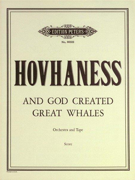 And God Created Great Whales Op. 229 No. 1