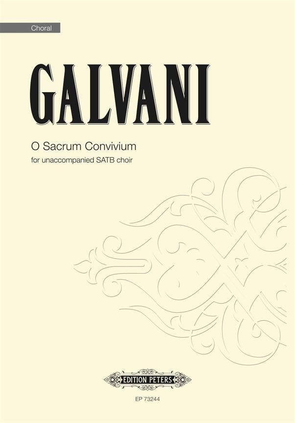 O Sacrum Convivium