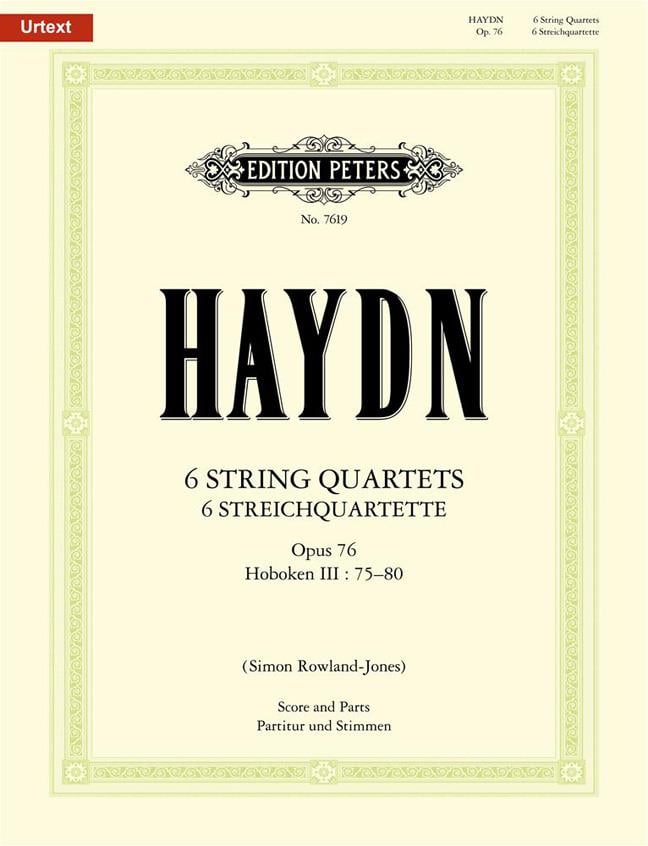 The 6 String Quartets Op.76 (Full Score & Parts)