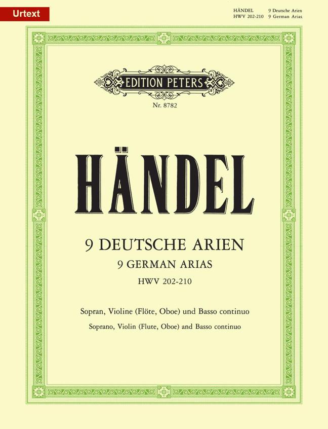 9 German Arias HWV 202-210