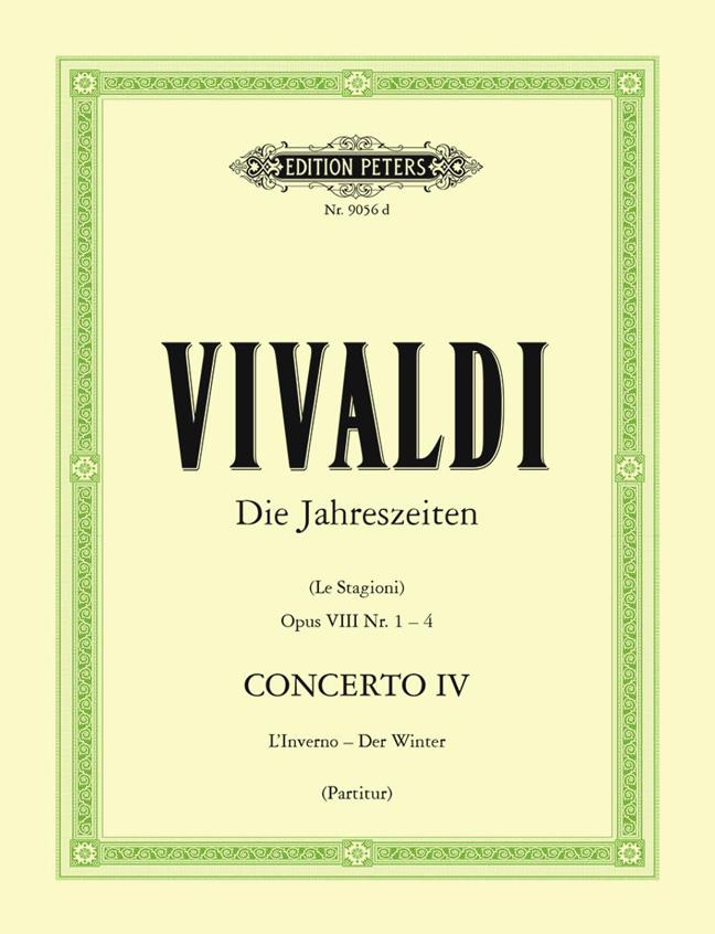 The Four Seasons, Concerti Op. 8