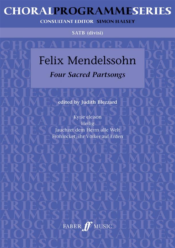 Four Sacred Partsongs.