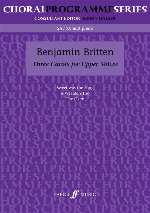 Three Carols. SA accompanied (CPS)