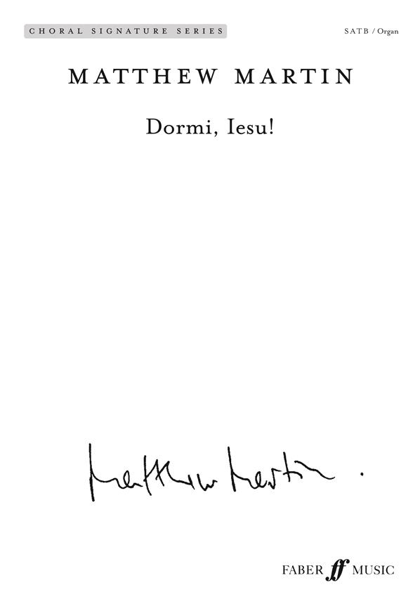 Dormi, Iesu! SATB