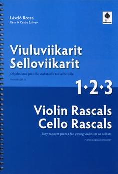 Violin/Cello Rascals - Piano book 1-2-3