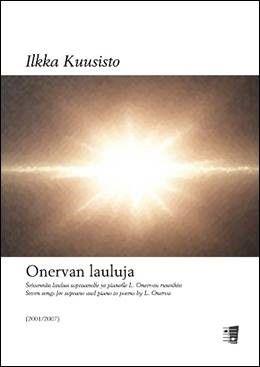 Onervan Lauluja [Onerva?S Songs]