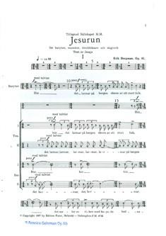 Jesurun (Ch11) op. 61