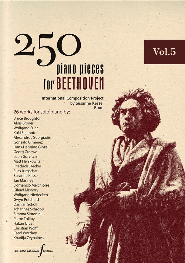 250 Piano Pieces For Beethoven - Vol. 5