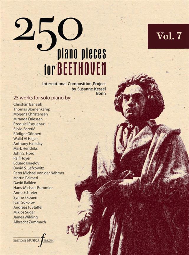 250 Piano Pieces For Beethoven - Vol. 7
