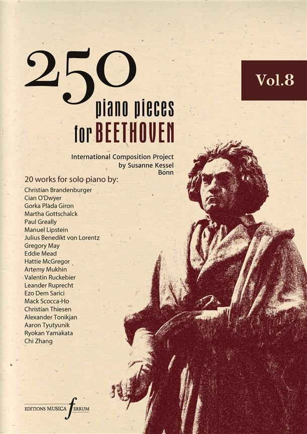 250 Piano Pieces For Beethoven - Vol. 8
