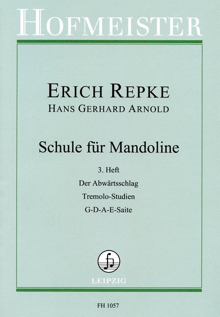 Schule für Mandoline, Heft 3