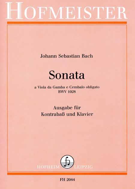 Sonata, BWV 1028