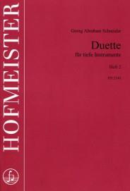 Duette für tiefe Instrumente, Heft 2