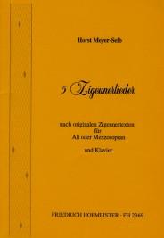 5 Zigeunerlieder (Alt od. MezzoSopranoo)