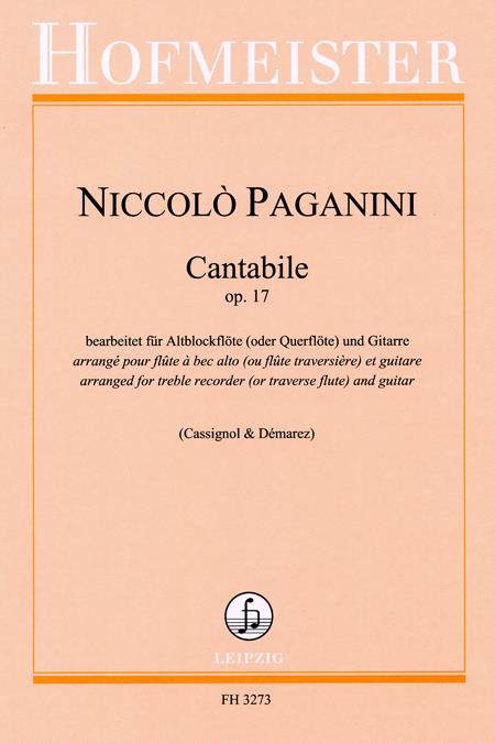 Cantabile, op. 17