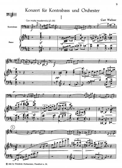Konzert für Kontrabass und Orchester