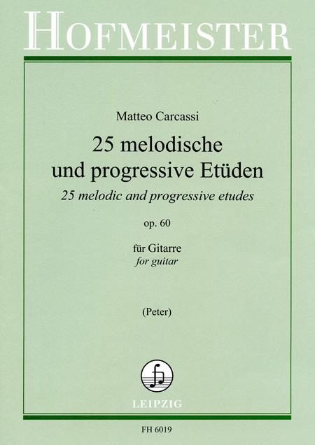25 melodische und progressive Etüden, op. 60