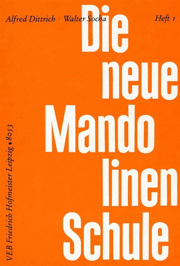 Mandolinenschule, Teil I