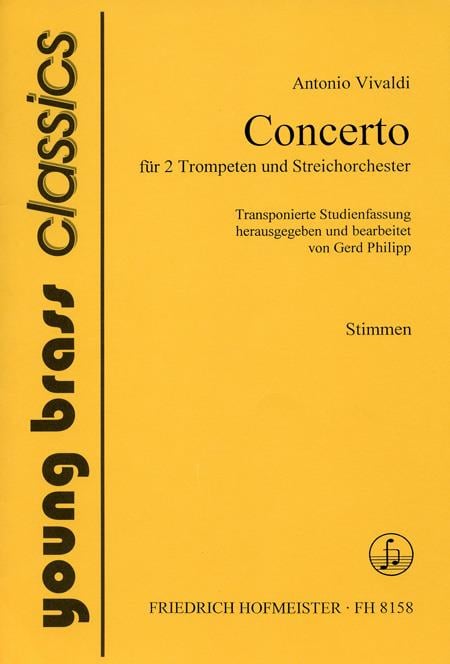 Concerto für 2 Trompeten und Streichorchester