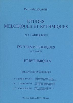 Etudes Melodiques Et Rythmiques Volume 3