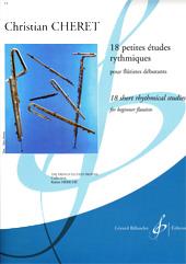 18 Petites Etudes Rythmiques