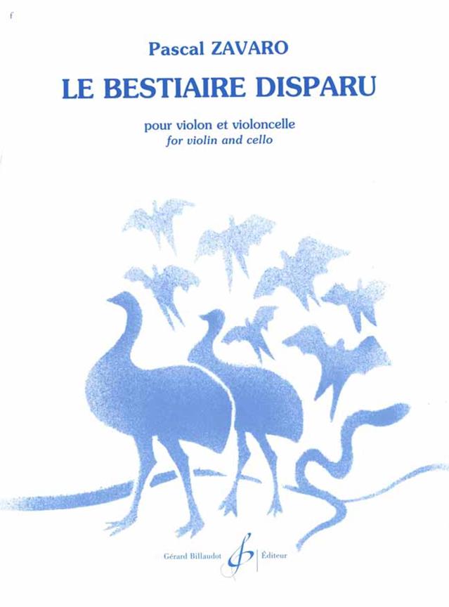 Le Bestiaire Disparu