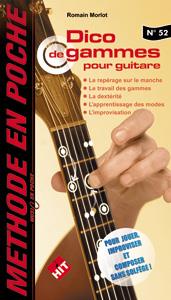Méthode en Poche Dico de Gammes pour Guitare
