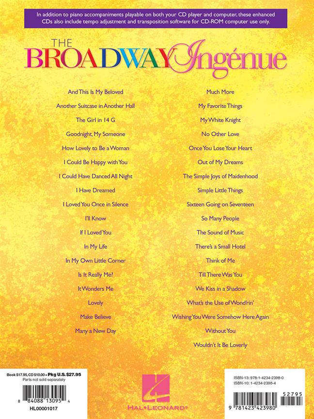 The Broadway Ingénue