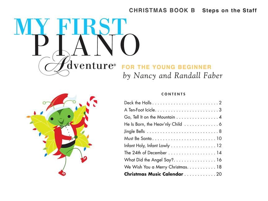 My First Piano Adventure Christmas - Book B