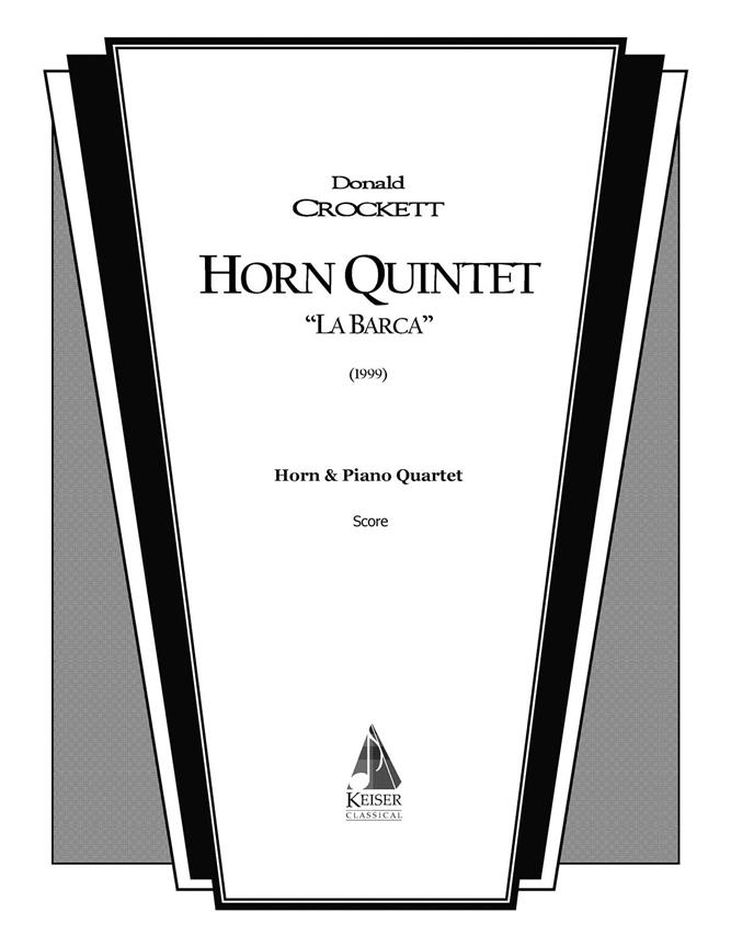 Horn Quintet 'La Barca'