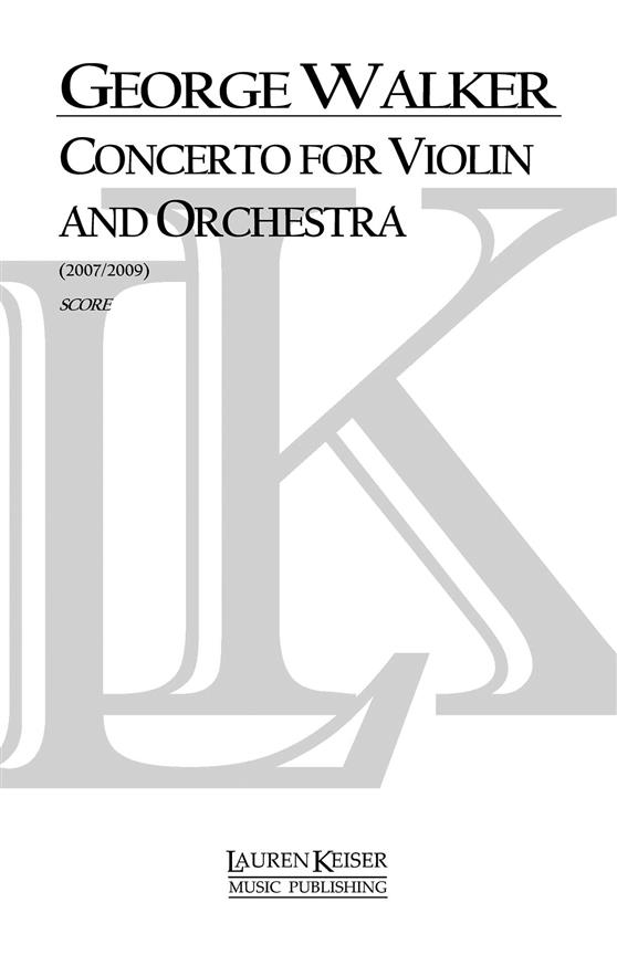 Concerto for Violin and Orchestra