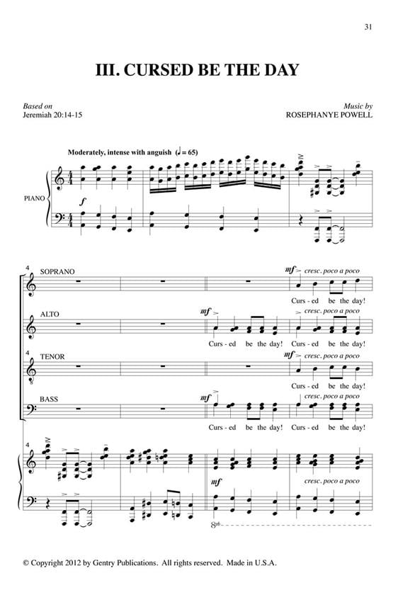 The Cry of Jeremiah