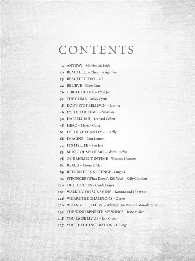 Hallelujah and Other Songs of Inspiration