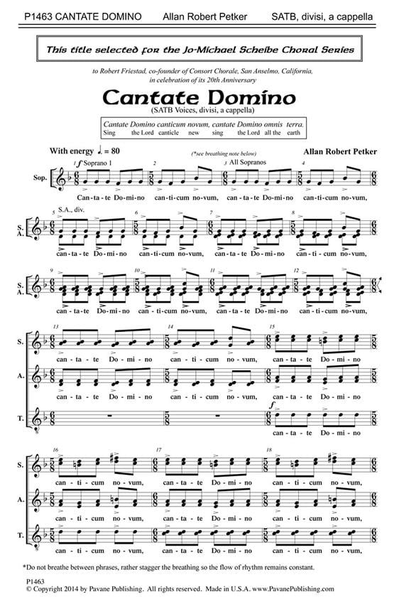 Cantate Domino
