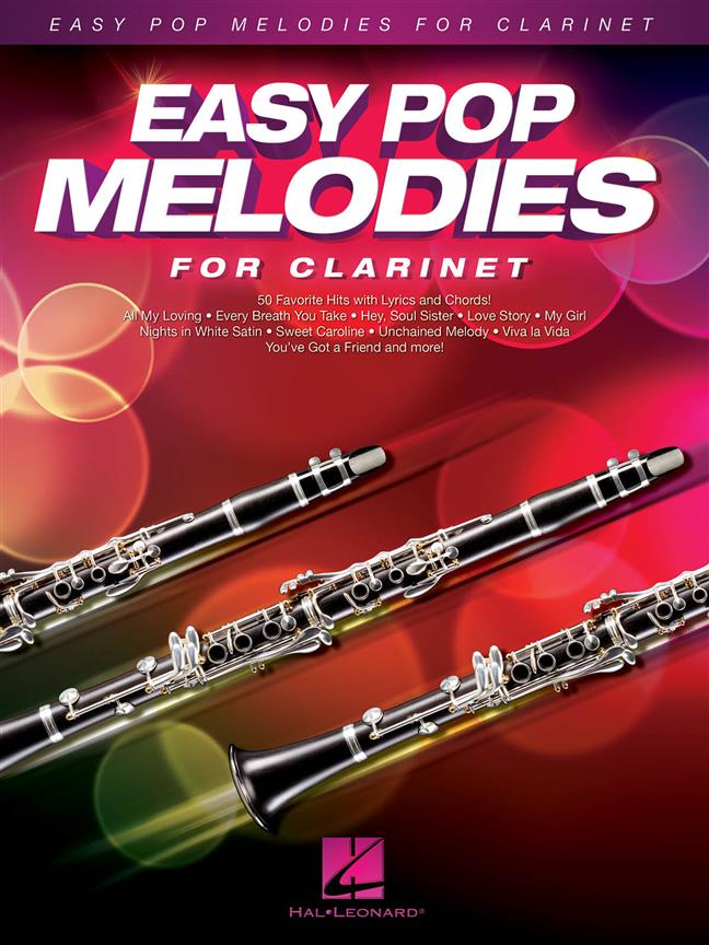 Easy Pop Melodies - for Clarinet