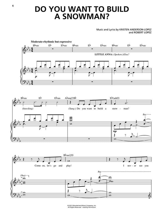 Frozen - Vocal Selections