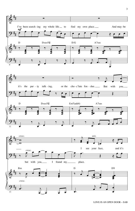 Love Is An Open Door (from Frozen)