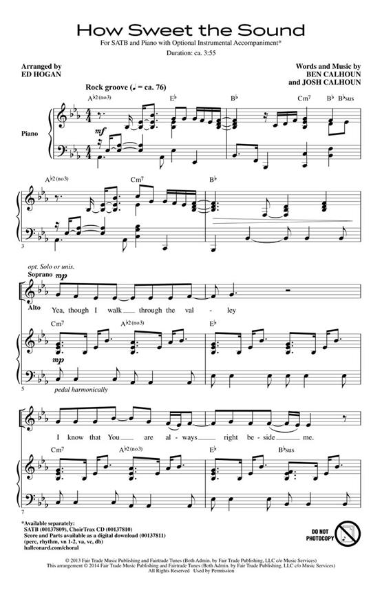 How Sweet the Sound