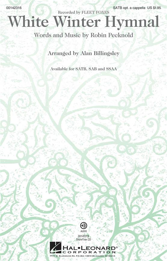White Winter Hymnal