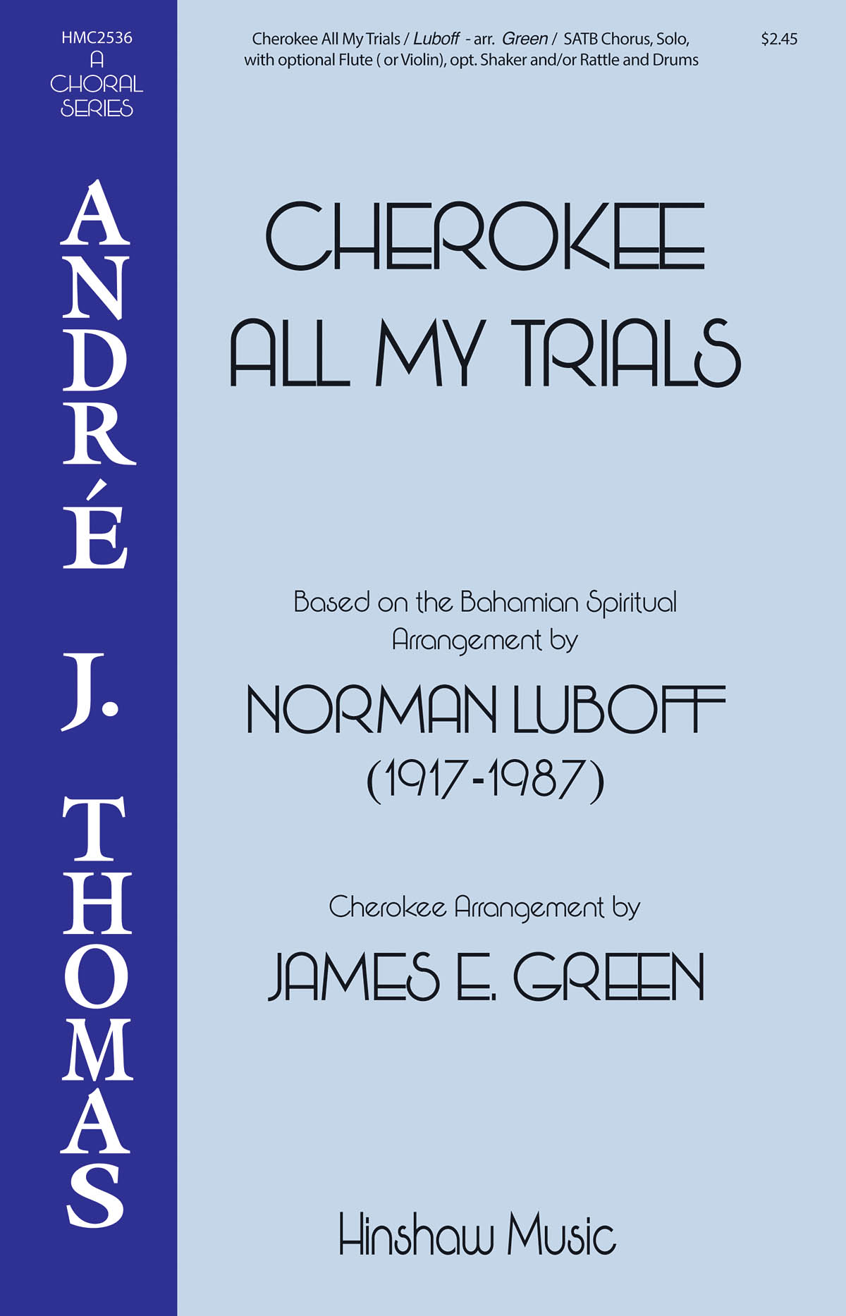 Cherokee All My Trials