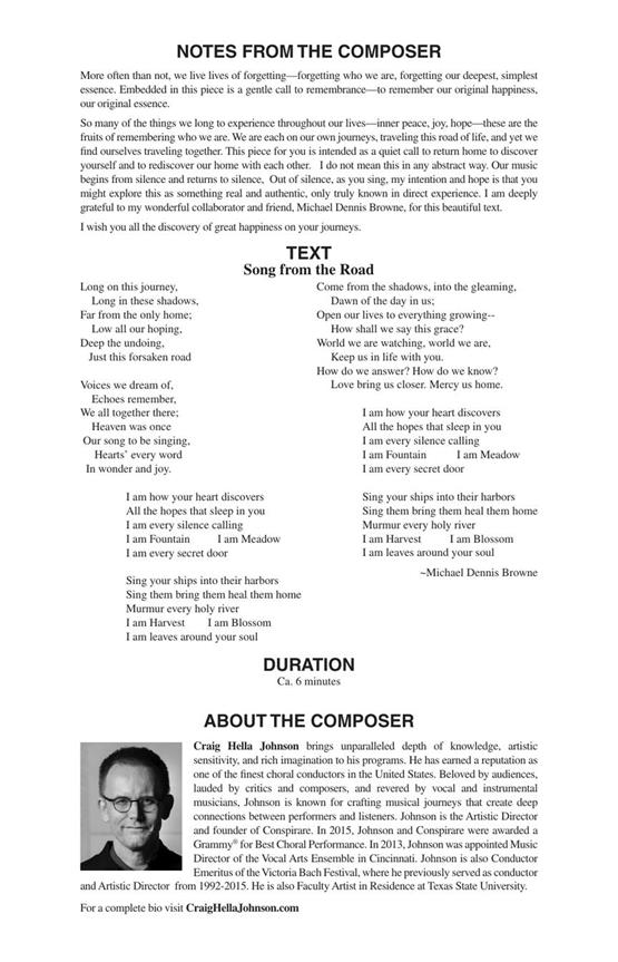 Song from the Road