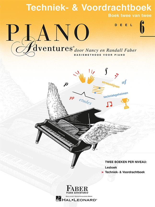 Piano Adventures: Techniek- & Voordrachtboek 6