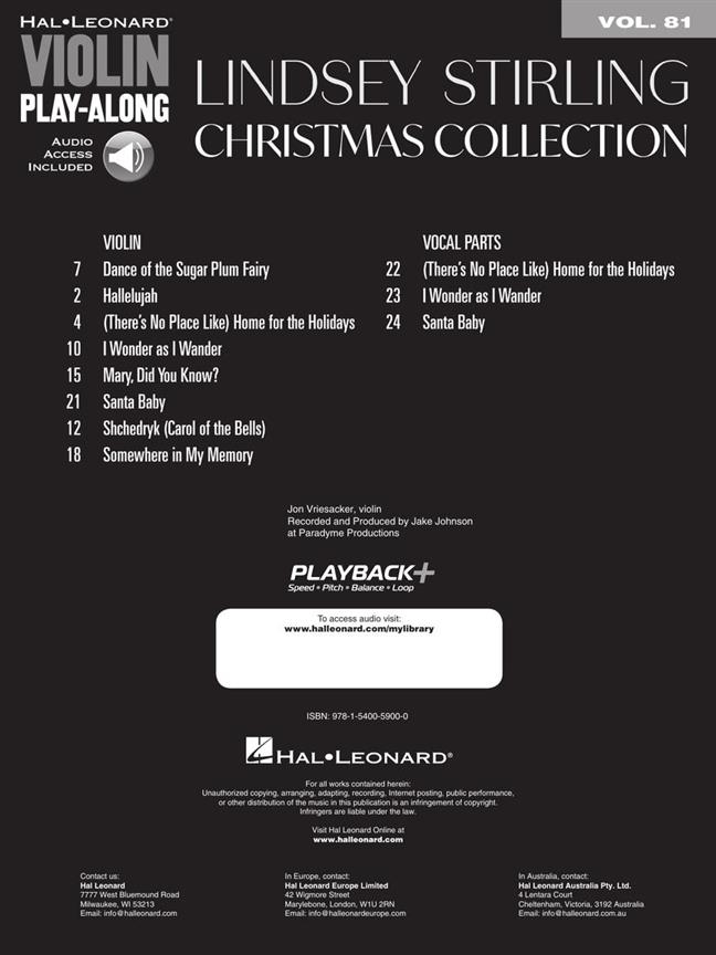 Lindsey Stirling - Christmas Collection