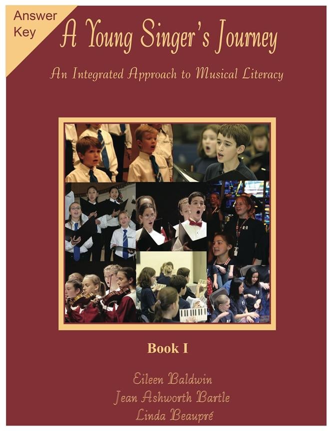 A Young Singer's Journey - Book 1 Answer Key