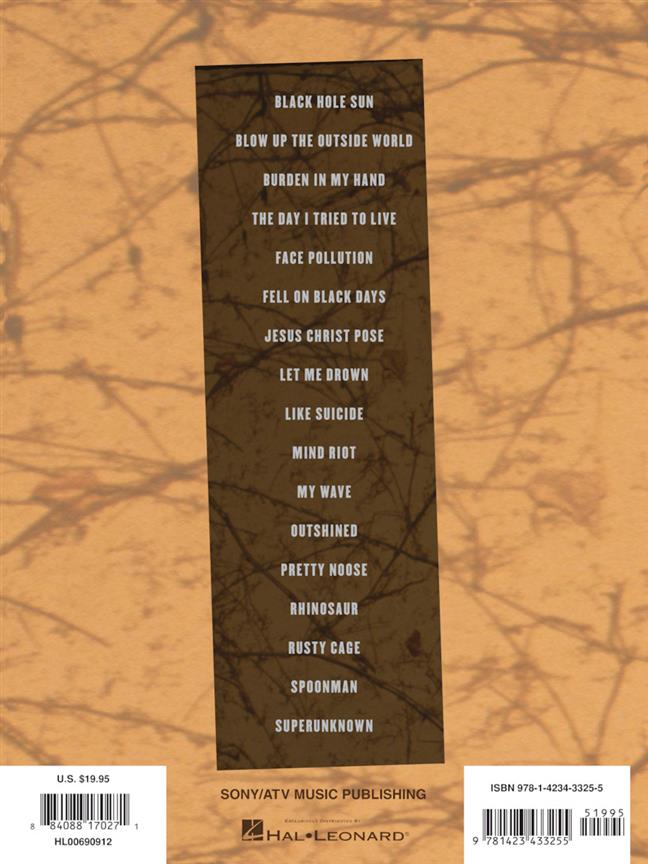 Soundgarden: Guitar Anthology