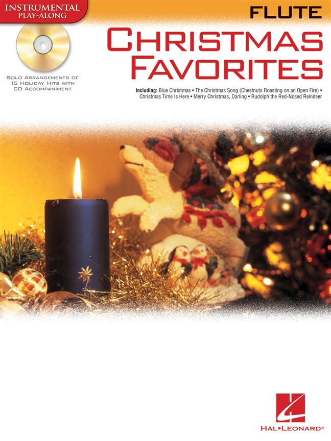 Christmas Favorites Flute BK/CD Instrumental Play-Along