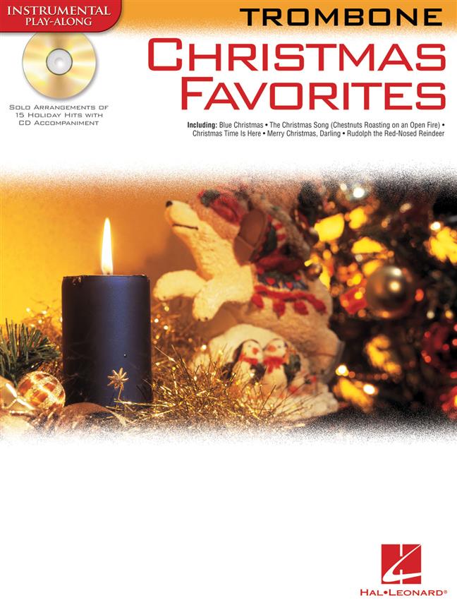 Christmas Favorites Trombone - Softcover with CD
